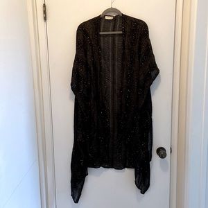 Free People sparkle duster.